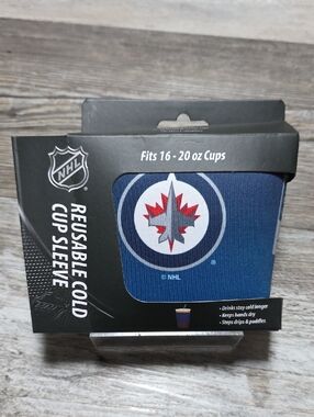Sok It | NHL Winnipeg Jets Reusable Cold Cup Sleeve 16-20oz *NIP